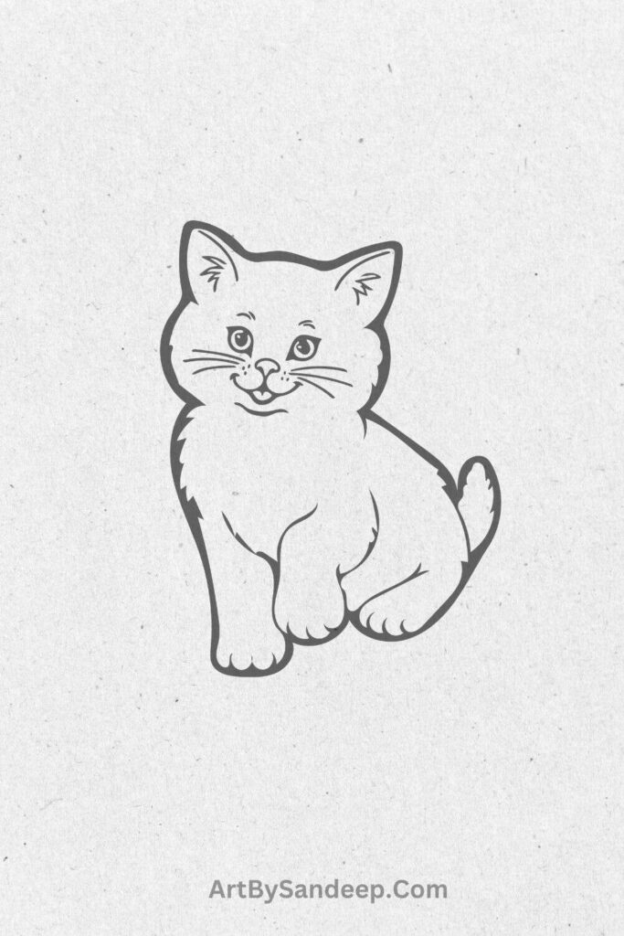 Baby Cat Drawing