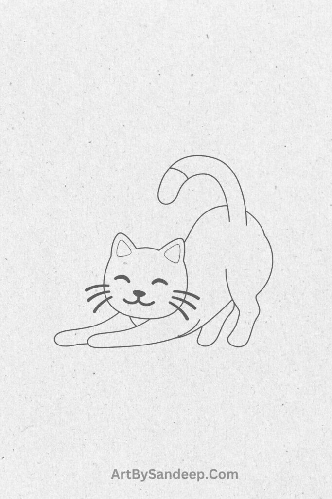 Drawing Of Cat