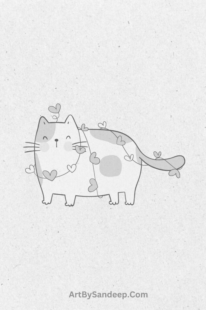 cute Cat Drawing Ideas