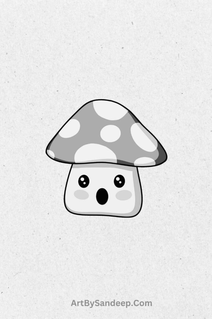 A Mushroom Drawing