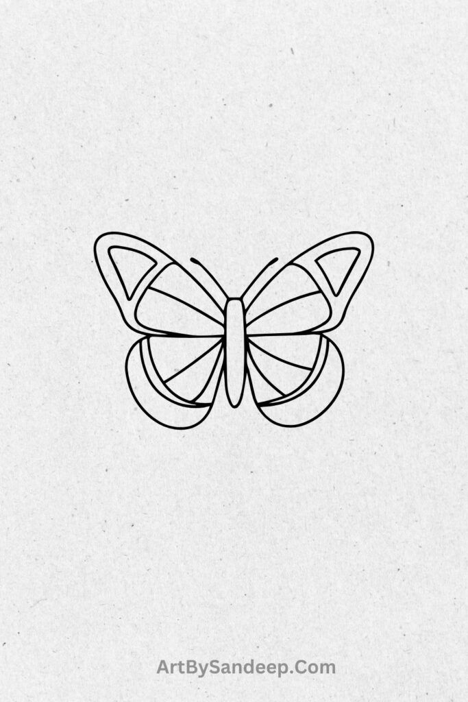 butterfly images drawing