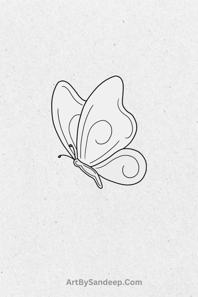 butterfly drawing