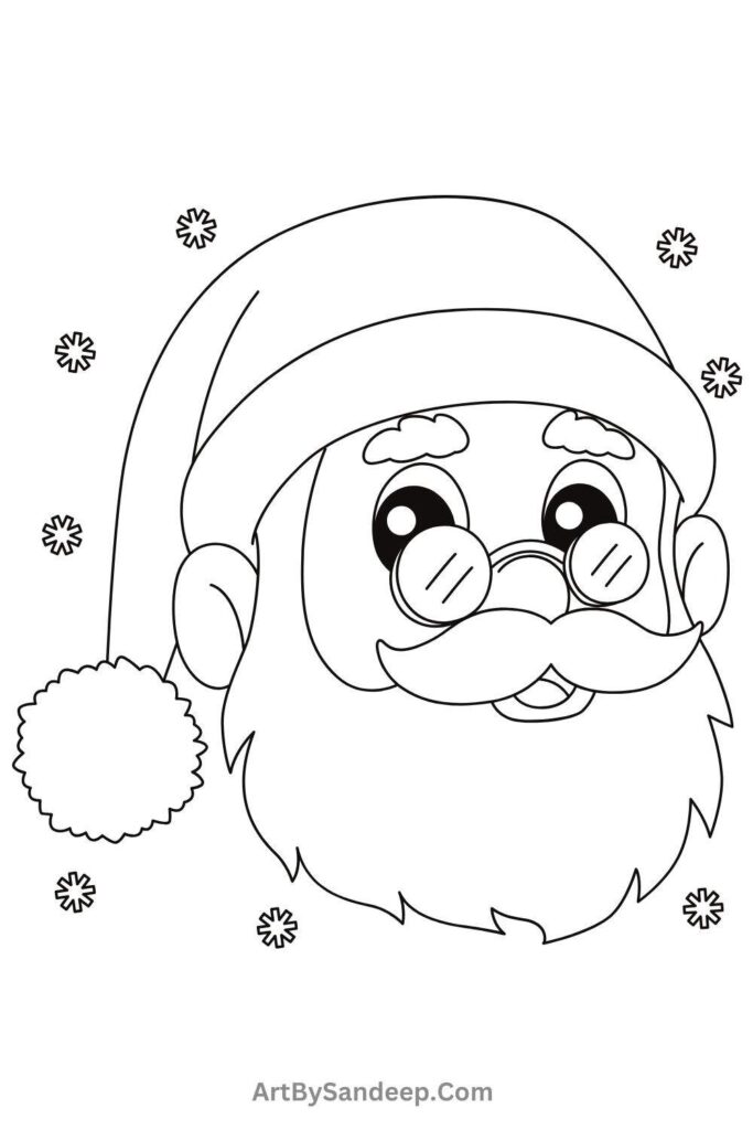 2024 coloring pages christmas