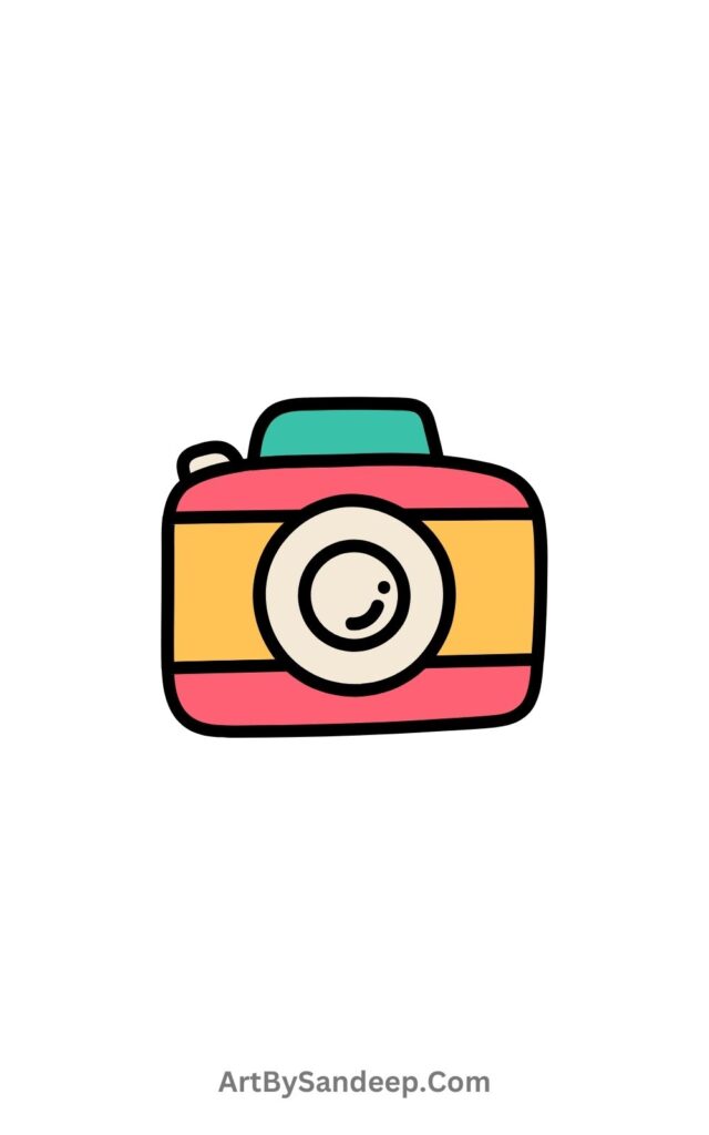 Colourful Cute Camera