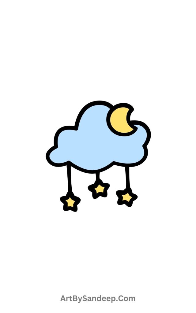 Cute Cloud Drawing