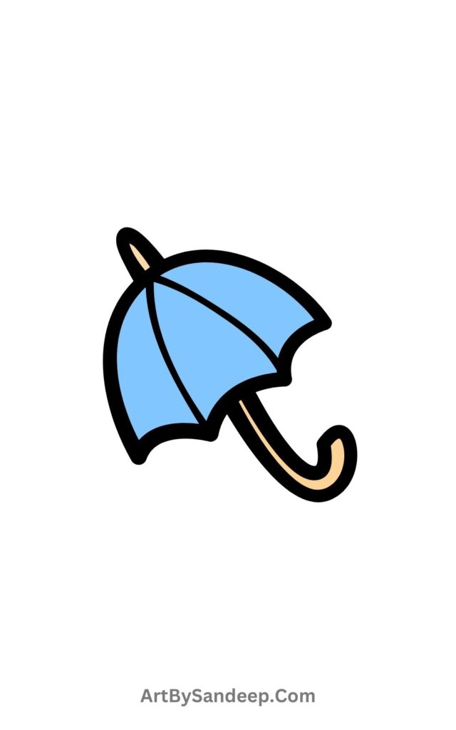 Cute Mini Umbrella Drawing