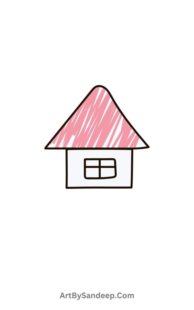 Little House Drawing