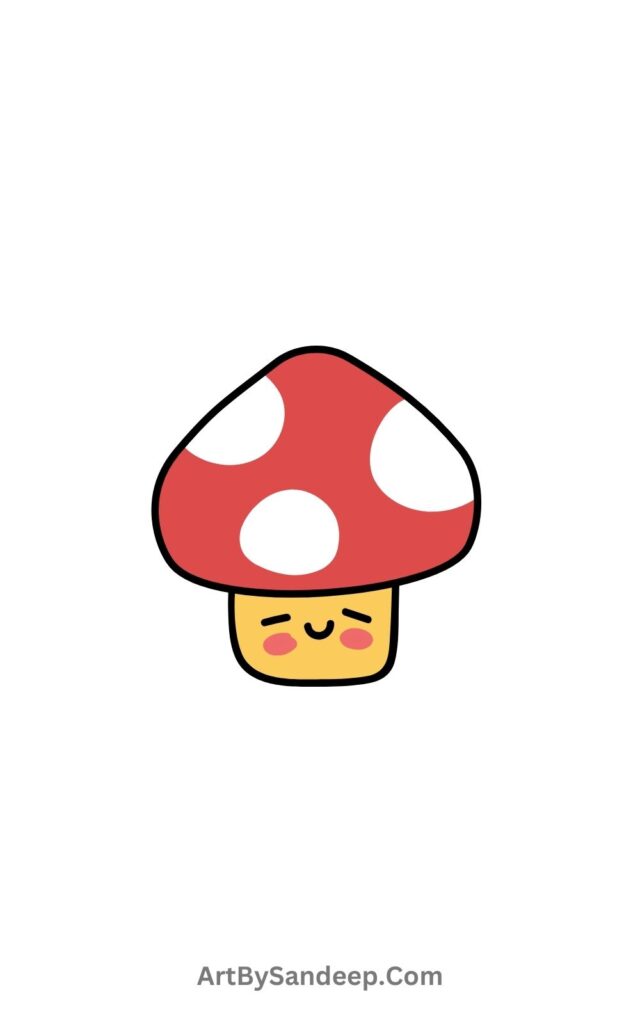 Smiley Face Mushroom