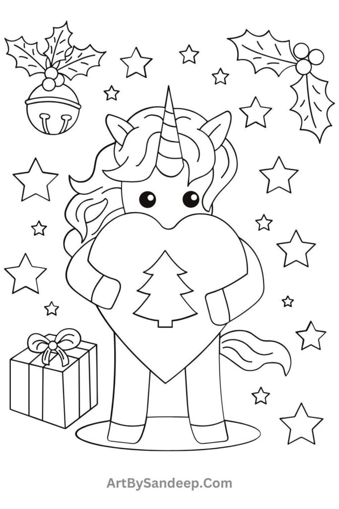 christmas coloring pages pdf