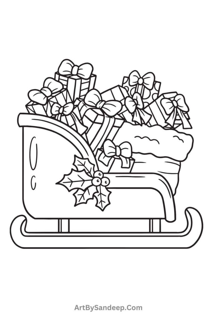 christmas coloring pages printable 2024