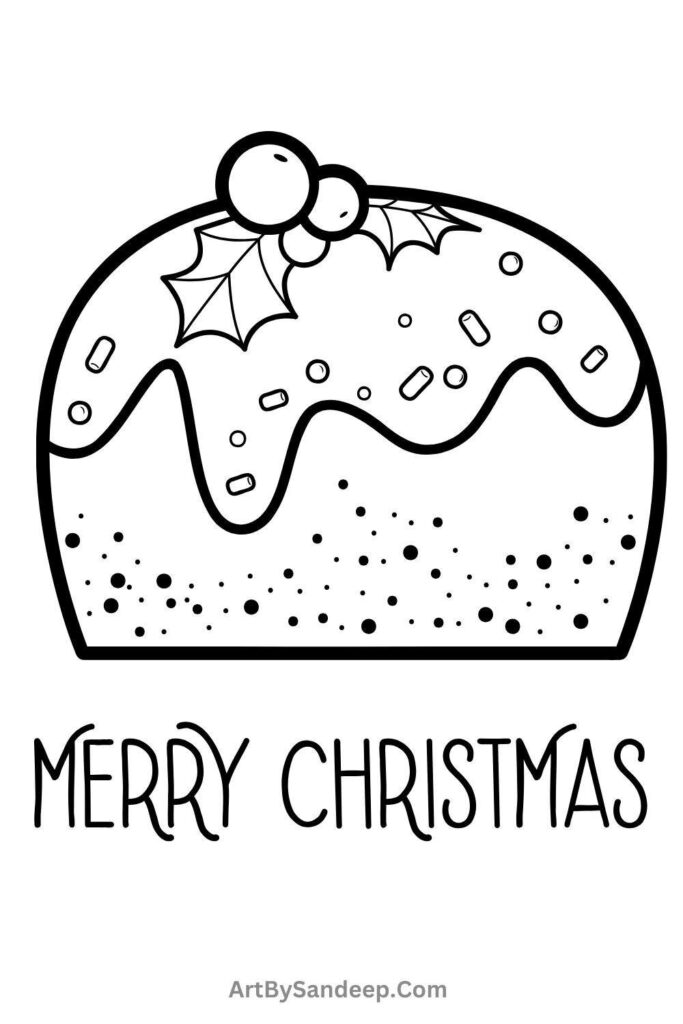 christmas tree printable coloring pages