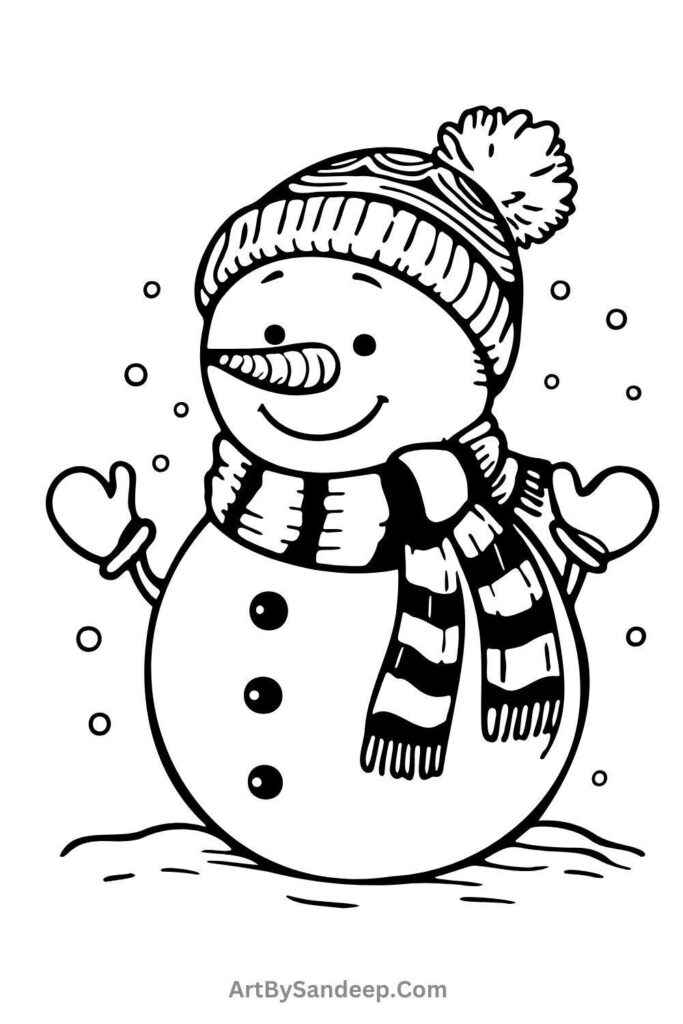 coloring pages for christmas