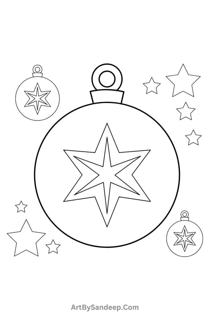 coloring pages of christmas