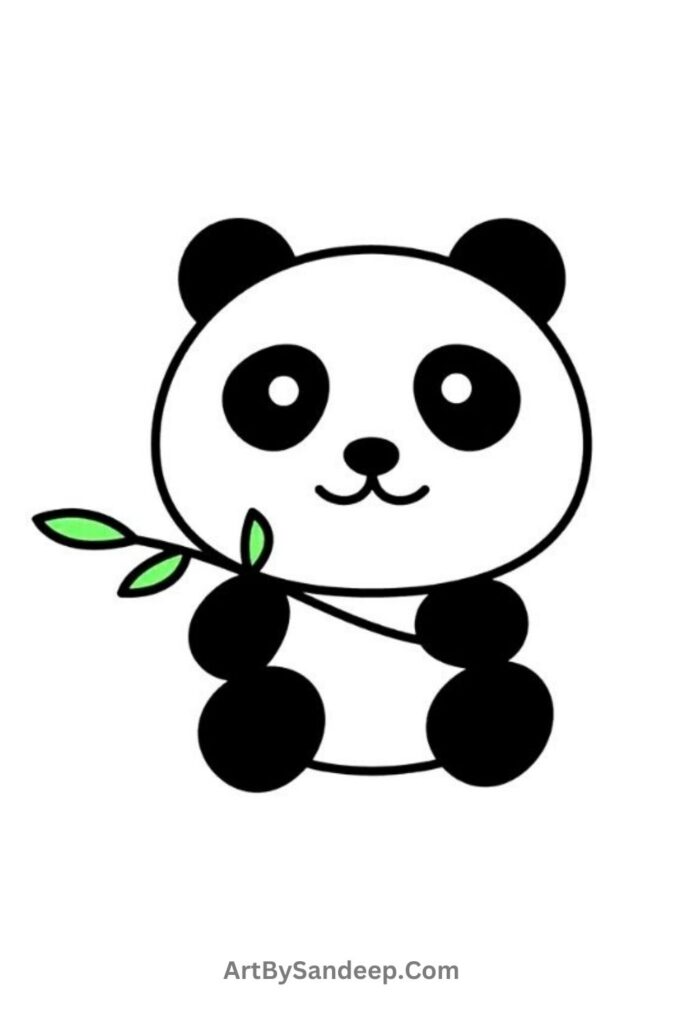 cute panda drawinf ideas