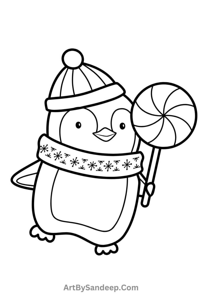 easy kindergarten christmas coloring pages