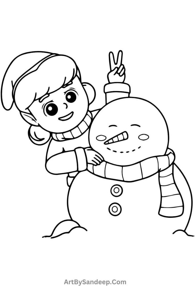 easy religious christmas coloring pages