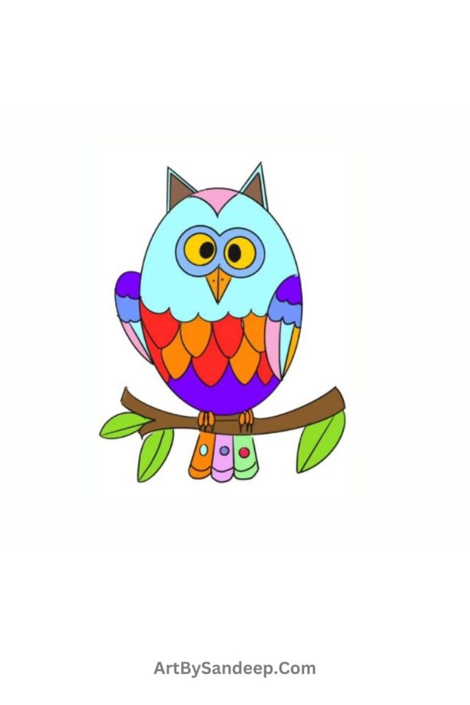 owl drawing