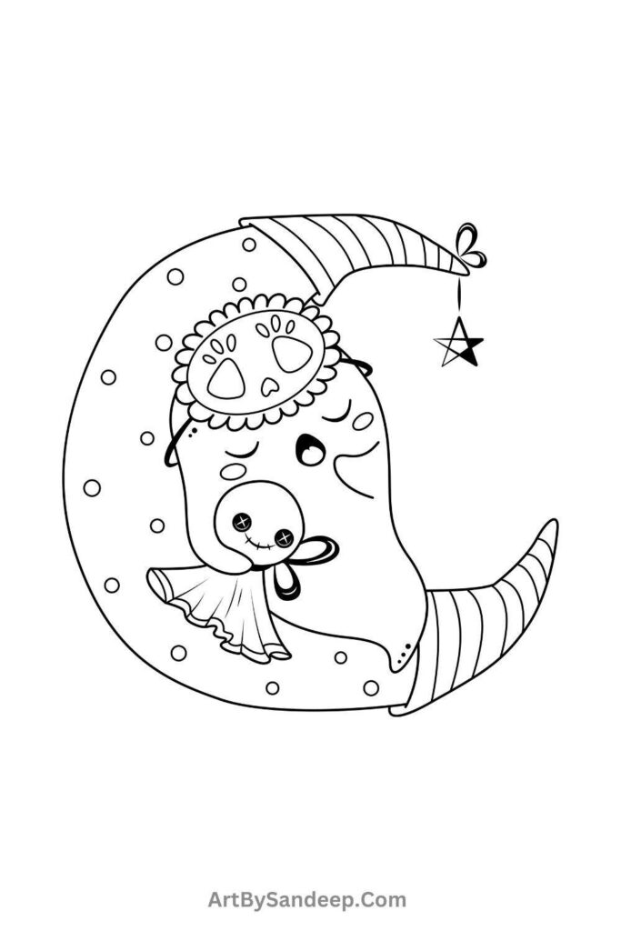 santa christmas coloring pages 2024