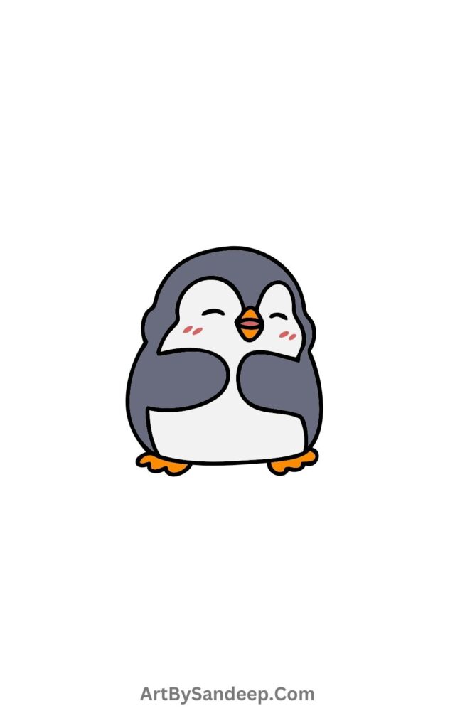 Penguin Drawing 2024