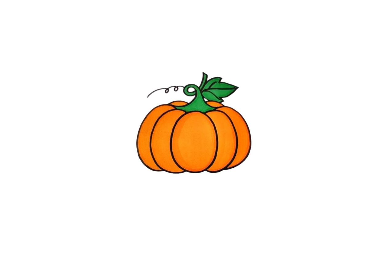 How To Draw Pumpkin Drawing? ArtBySandeep